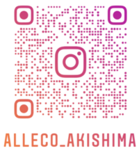 二次元コード：『AlleCo』昭島アレルギー患者会インスタグラム