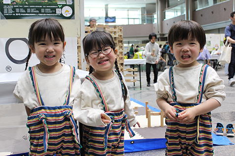 参加者の子供たちの写真