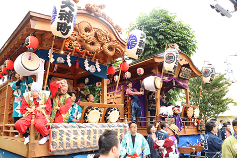 ひょっとこ踊りの写真