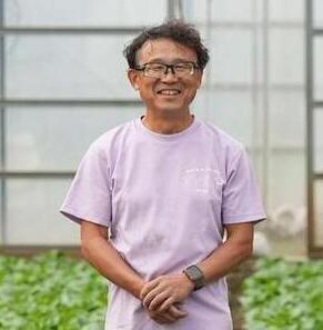 農家の指田さんの写真