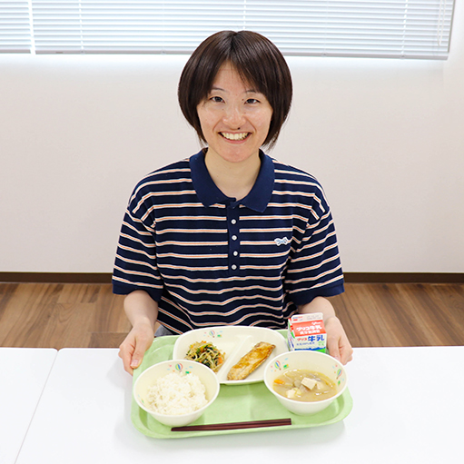 学校給食課の職員