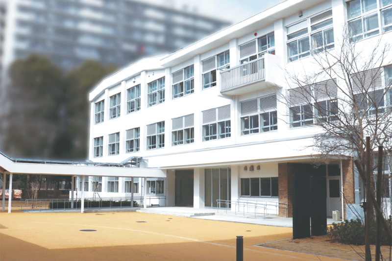 画像：アキシマエンシス校舎棟