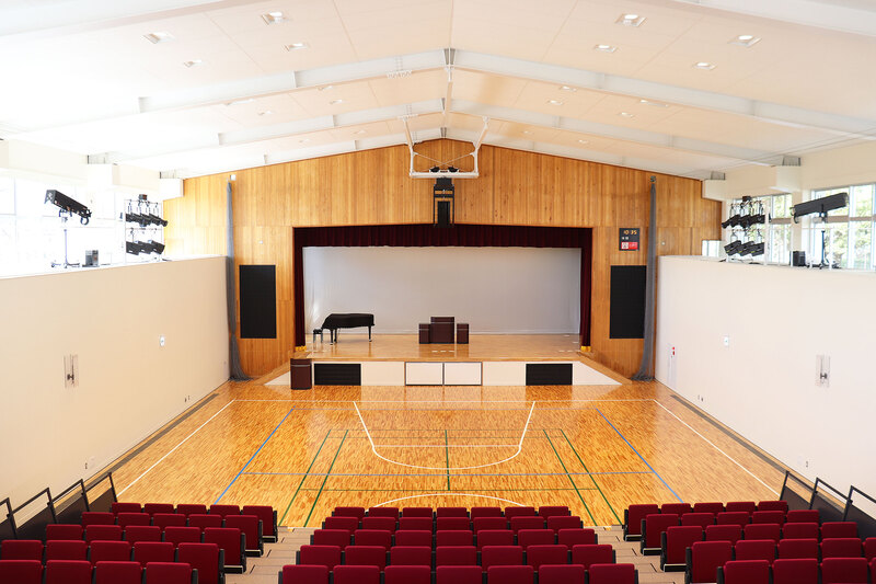 画像：体育館内全体