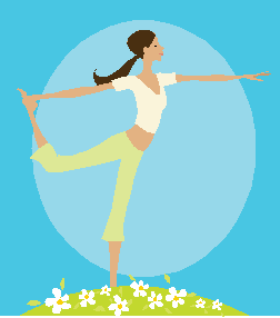 イラスト：ストレッチ＆シェイプアップ