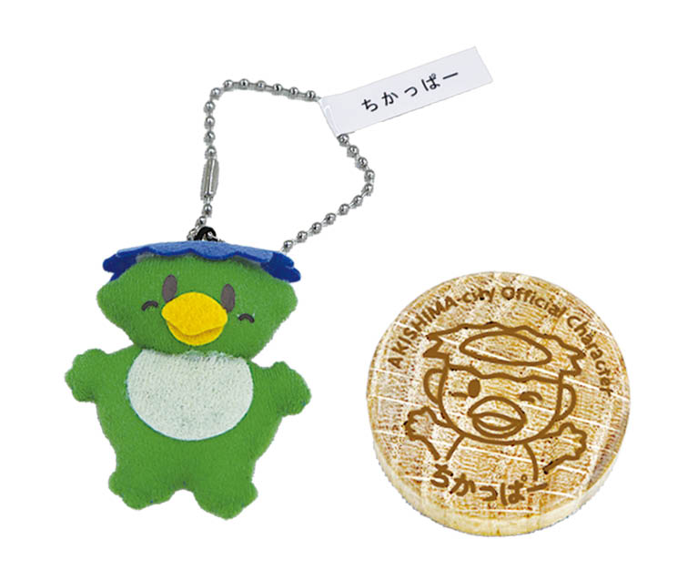 写真：姿勢施工70周年グッズ