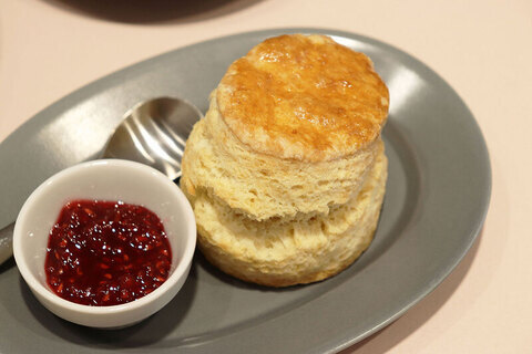 画像：店で販売しているスコーン