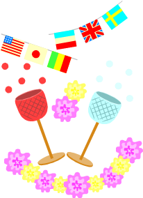イラスト：和太鼓