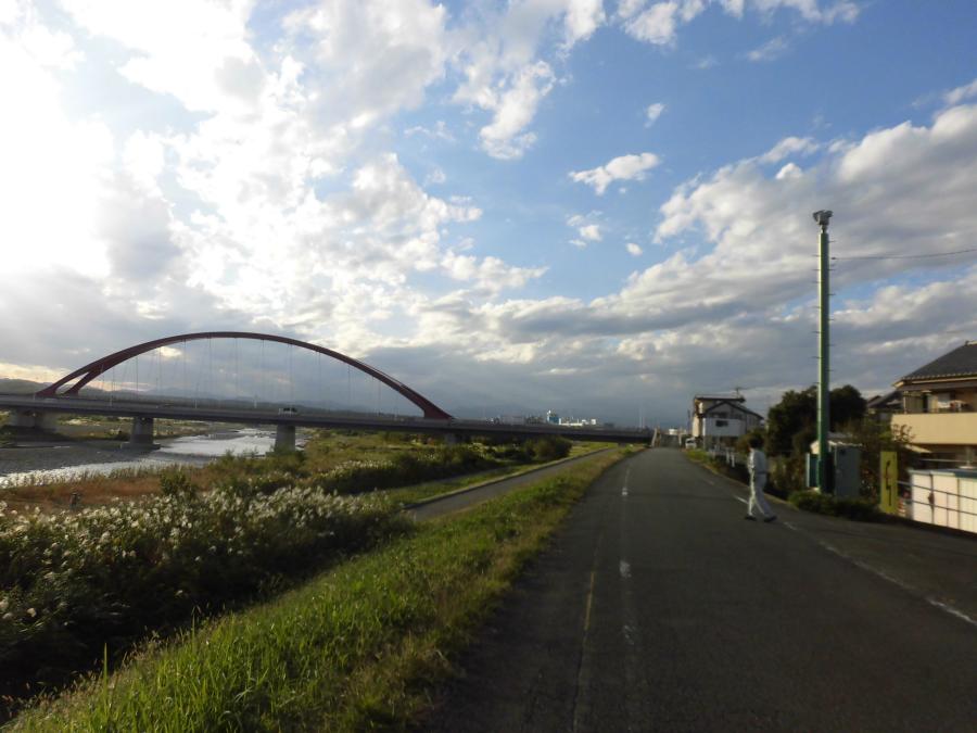 多摩大橋付近の遊歩道2