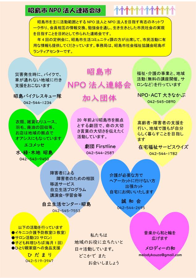 NPO法人連絡会紹介