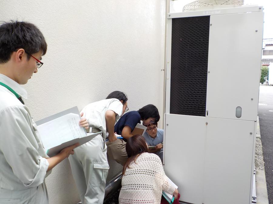監査の様子（水道部）