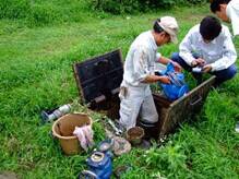 検定満期水道メータの交換