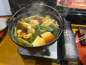 拝島ねぎの鍋